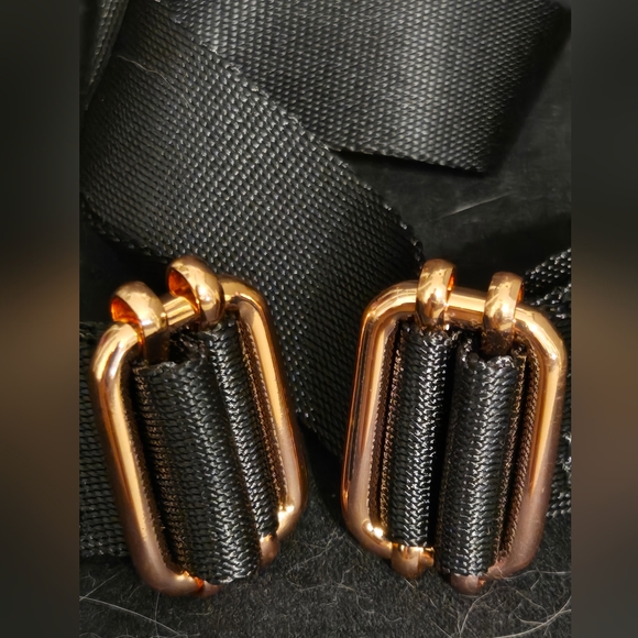 Radley London Pocket Essentials Medium Ziptop Backpack - Black & Rose Gold - Picture 11 of 15